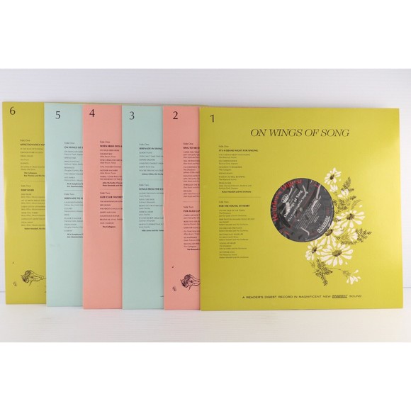 Romantic Strings & Voices Present On Wings Of Song 6x LP Record Box Set RDA 43-A - Picture 6 of 16